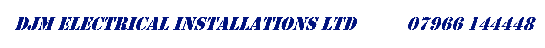 DJM Electrical Installations
